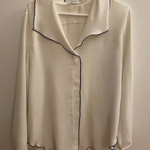 Aritzia Babaton Women White Blouse